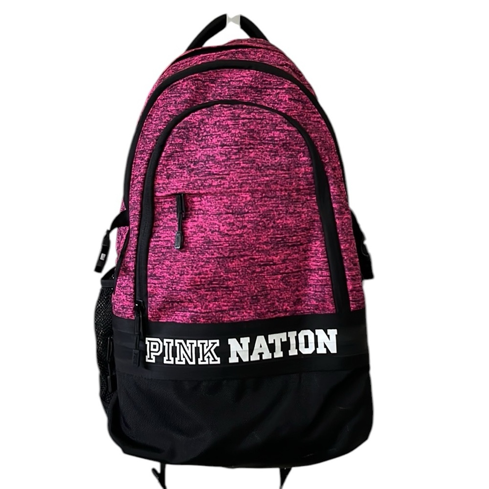 Victoria's Secret PINK Collegiate Backpack Bookbag PINK NATION Limited Edition